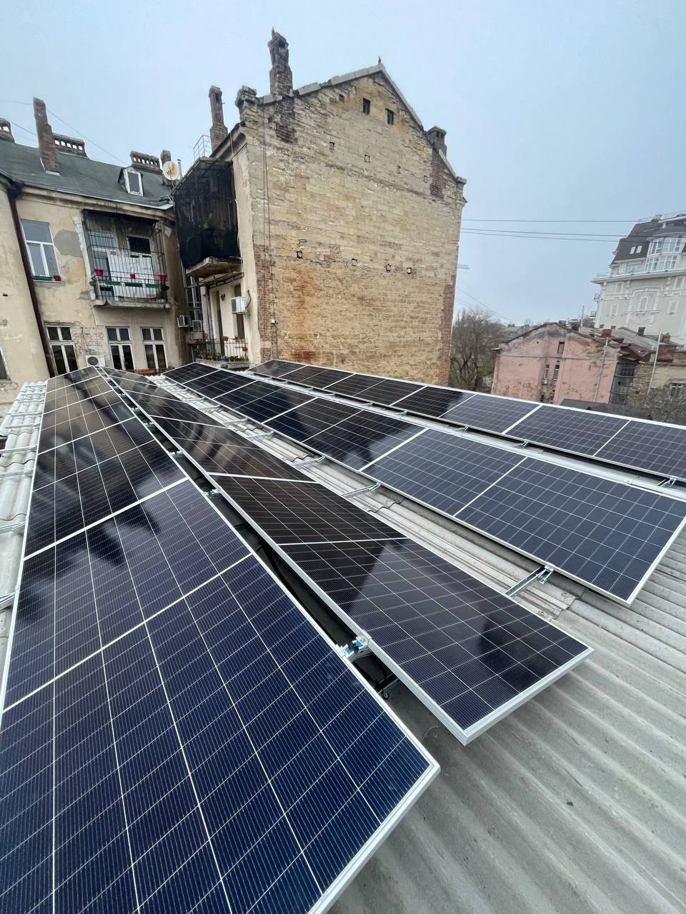 Електрощит і система захисту мережевої СЕС 30 кВт для синагоги