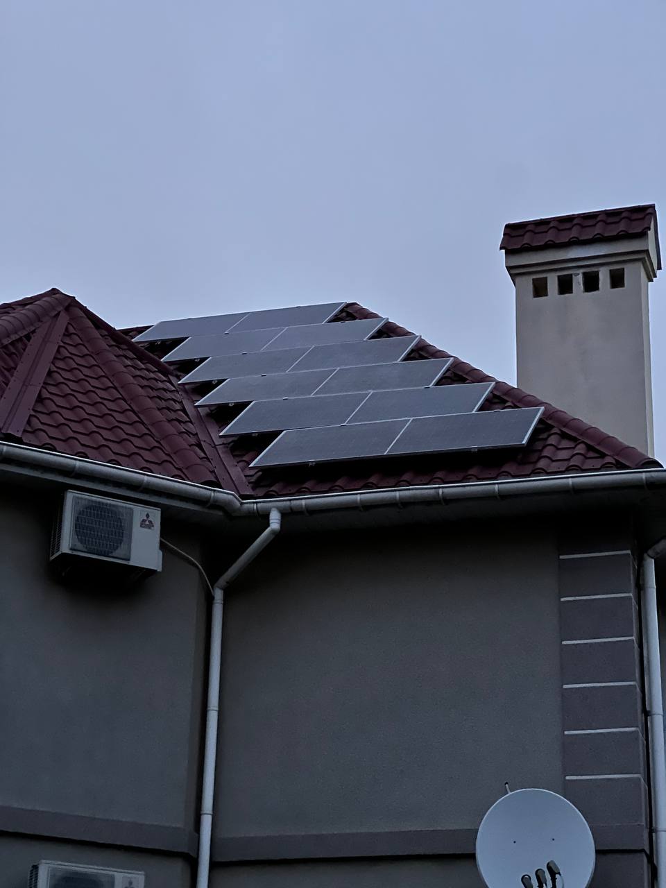 Гібридна сонячна станція 12,5 кВт + 10 кВт·год АКБ під зелений тариф на вул. Паркова, Одеса