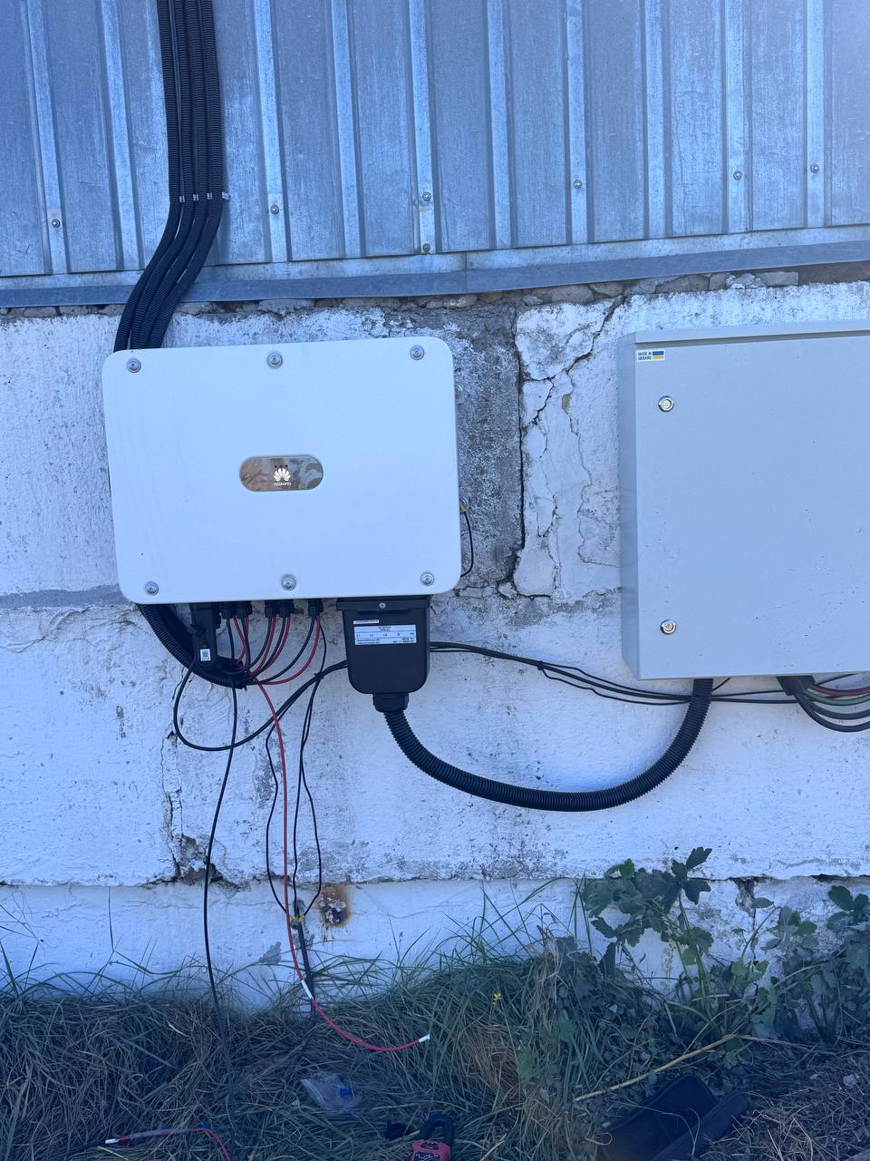 Сетевая солнечная станция 64 кВт для фермы под собственное потребление в Виннице