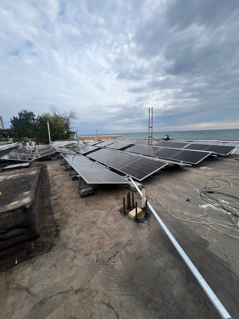 Инверторное оборудование гибридной станции 100 кВт + АКБ 150 кВт·ч