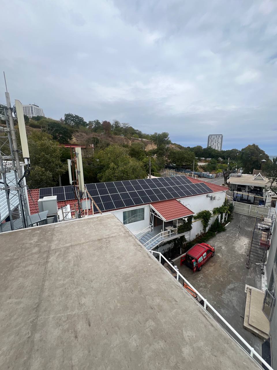 Автоматика та захист гібридної станції 100 кВт + АКБ 150 кВт·год