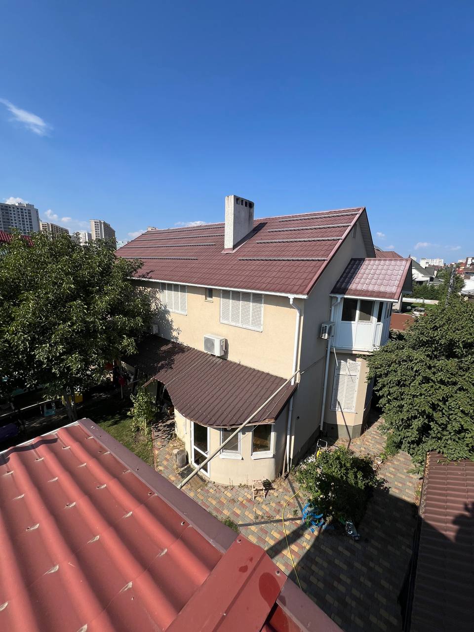 Гибридная солнечная станция 20 кВт + 10 кВт·ч АКБ для дома на улице Парковая, Одесса