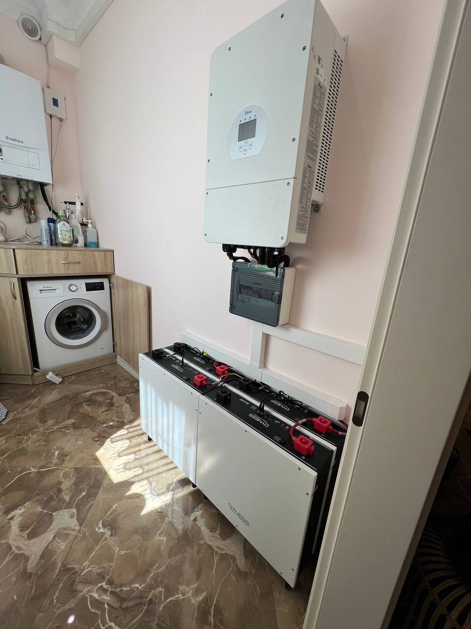 Размещение солнечных панелей гибридной станции 18 кВт + 20 кВт·ч АКБ