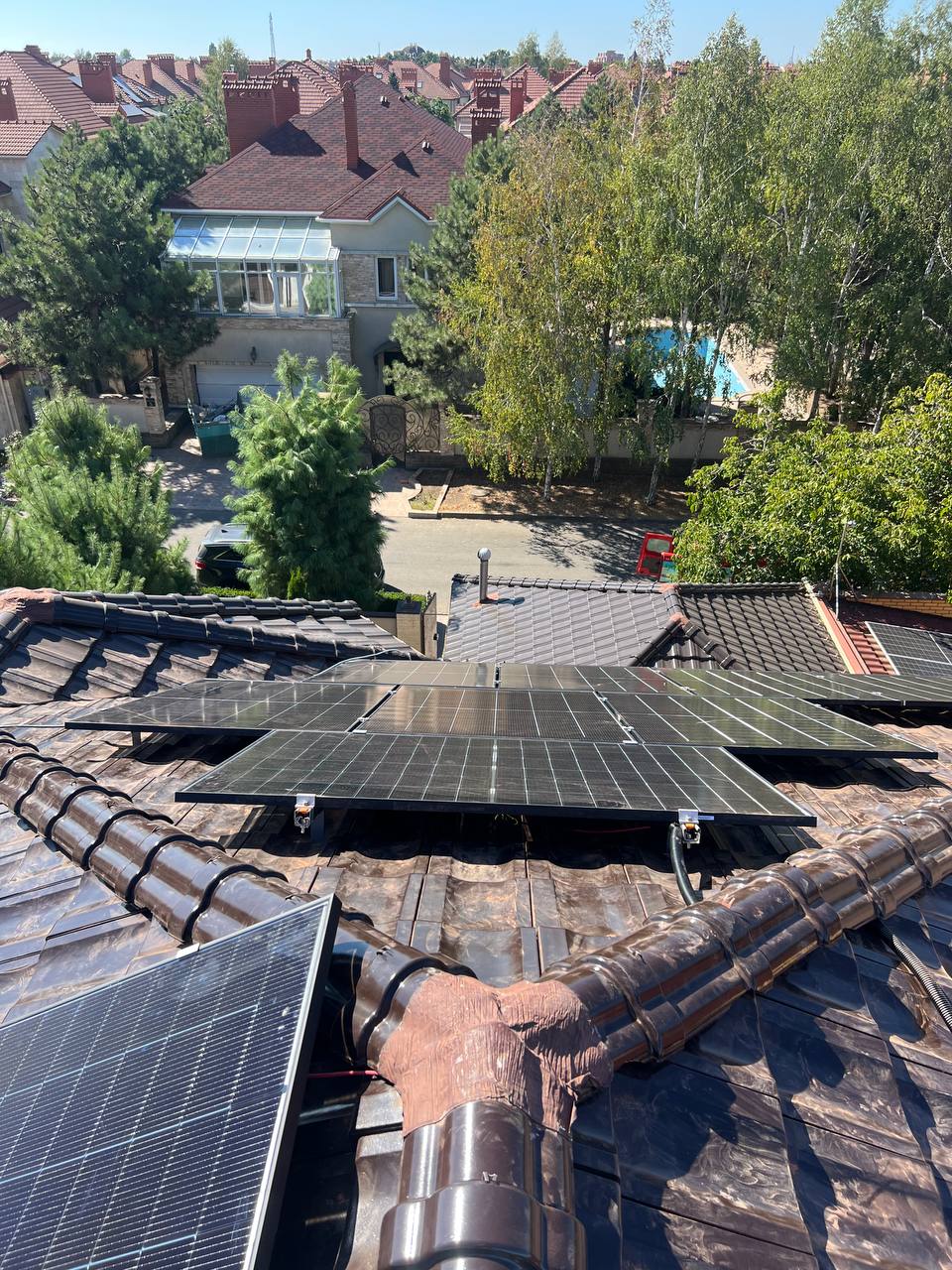 Електрощит і автоматика гібридної станції 18 кВт + 20 кВт·год АКБ