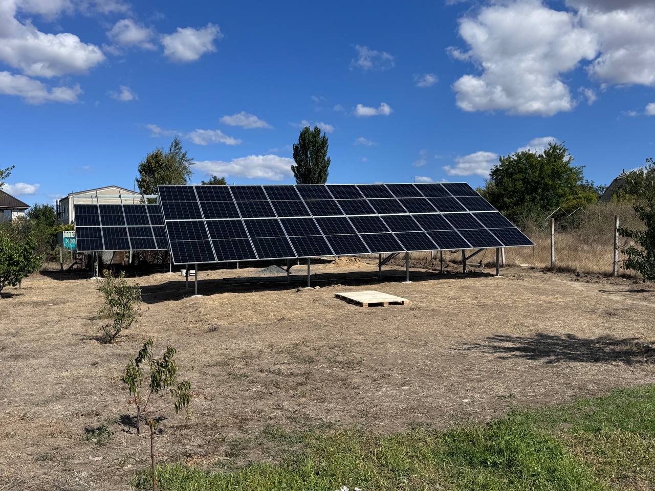 Размещение солнечных панелей сетевой станции 36 кВт по зелёному тарифу