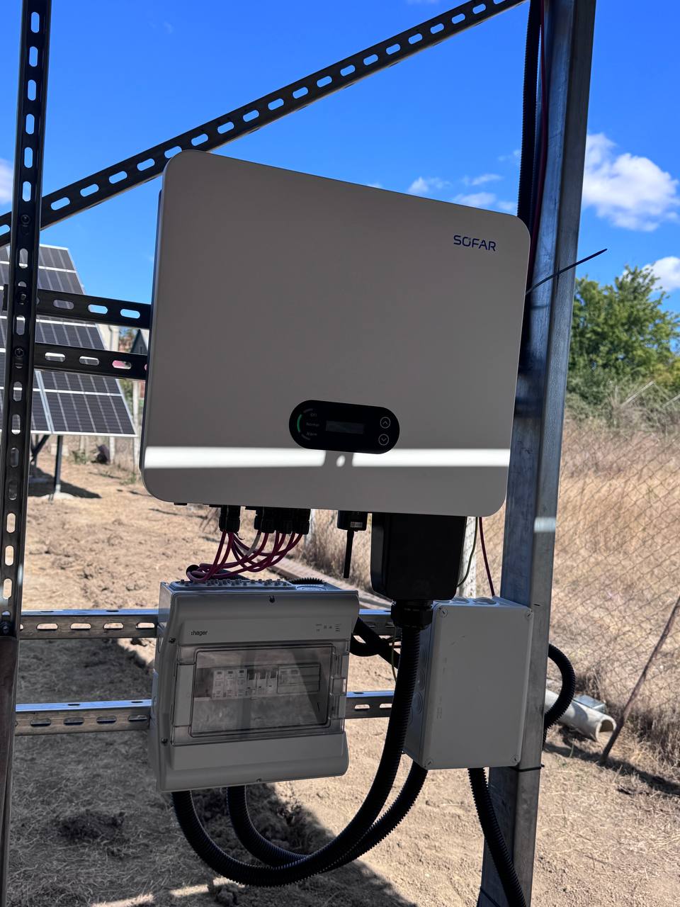 Сетевая солнечная станция 36 кВт по зелёному тарифу в селе Овидиополь, Одесса