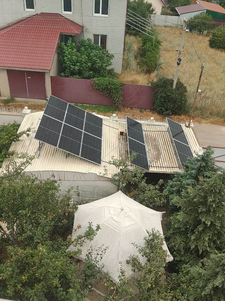 Інверторне обладнання гібридної сонячної станції 30 кВт + 10 кВт·год АКБ